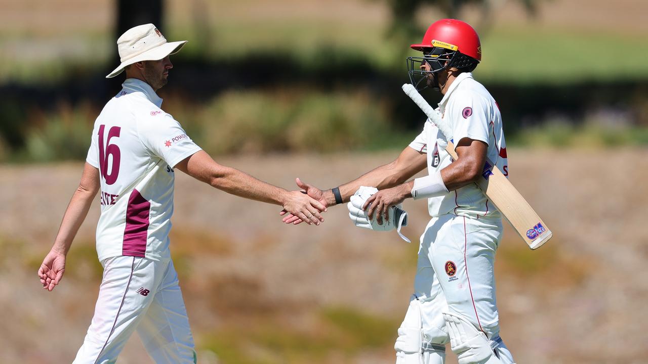 Queensland will meet South Australia again in the Sheffield Shield final. . (Photo by Sarah Reed/Getty Images)