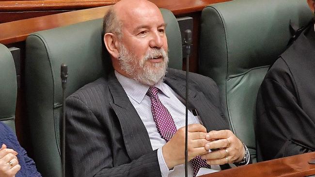 Don Nardella sitting in the House of Representatives. Picture: Jason Edwards