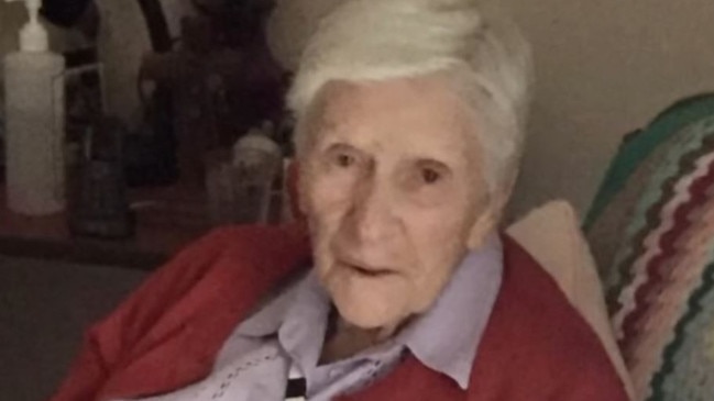 Clare Nowland, 95, died after being tasered by police. Picture: Supplied