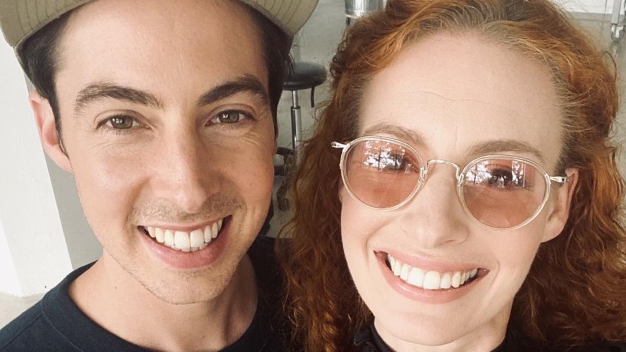 Emma Watkins and her fiance, Oliver Watkins.