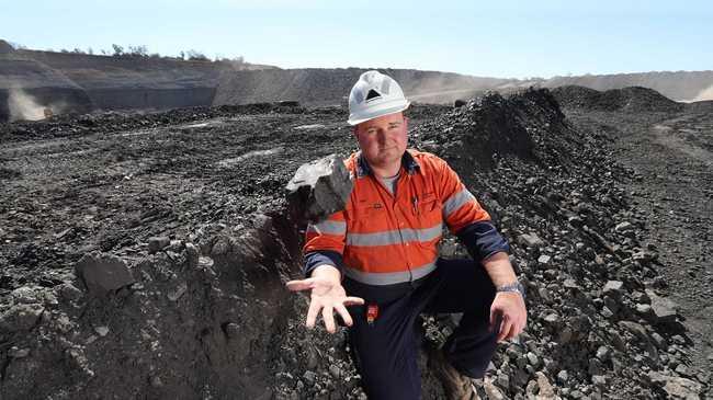 Andy Scouller is the wash plant manager at New Acland Coal Mine.Pic Annette Dew