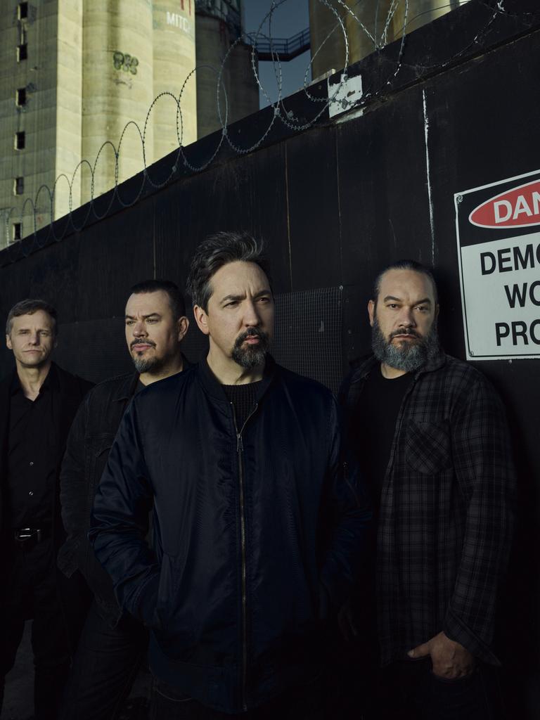 SHIHAD circa 2021, L:-R: Phil Knight (guitar), Tom Larkin (drums), Jon Toogood (vocals/guitar) and Karl Kippenberger (bass). Picture: Kane Hibberd