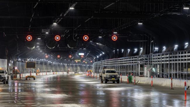 Transurban built the M4-M8 tunnels of WestConnex in Sydney. Picture: Darren Daly