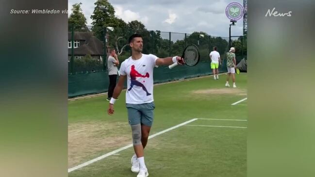 Nick Kyrgios made a welcome return to the court at Wimbledon