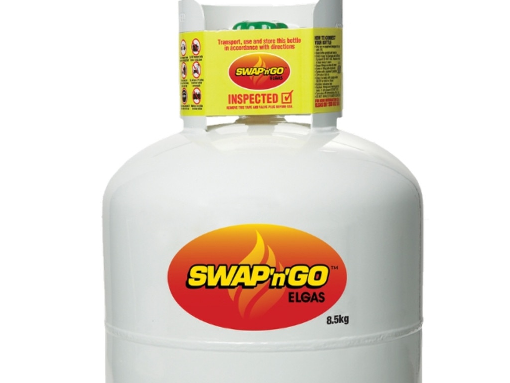 The Swap N Go gas cylinders sold at Bunnings Geraldton have been urgently recalled. Picture: Supplied