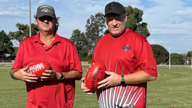 Wayne Faure and Lance Whitnall are rebuilding Lalor.