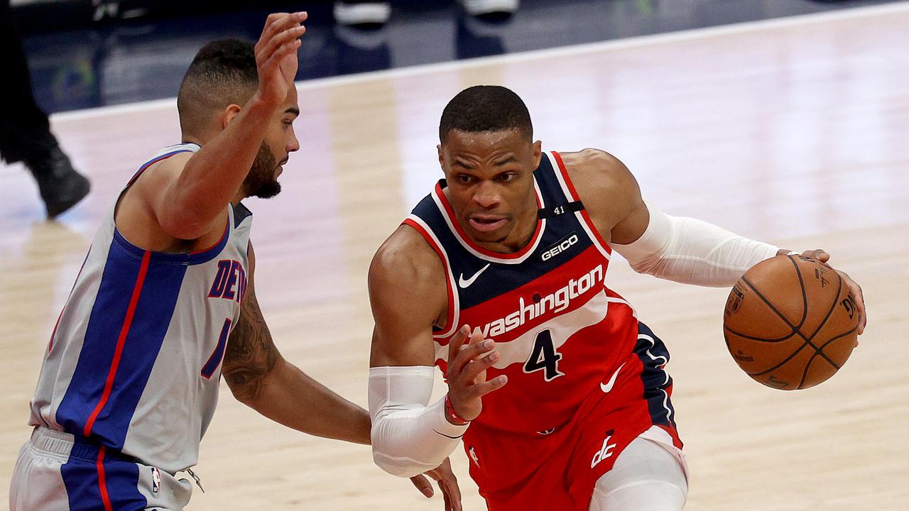 Washington Wizards' Russell Westbrook has 21 boards, 24 assists vs. Pacers,  securing triple-double average for fourth time in career - ESPN