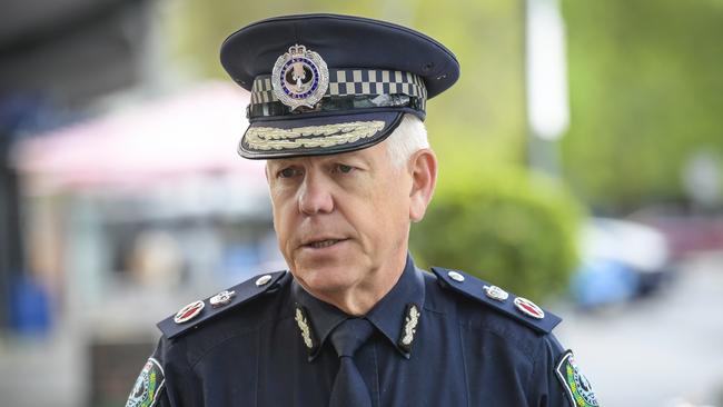 Police Commissioner Grant Stevens. Picture: Roy VanDerVegt