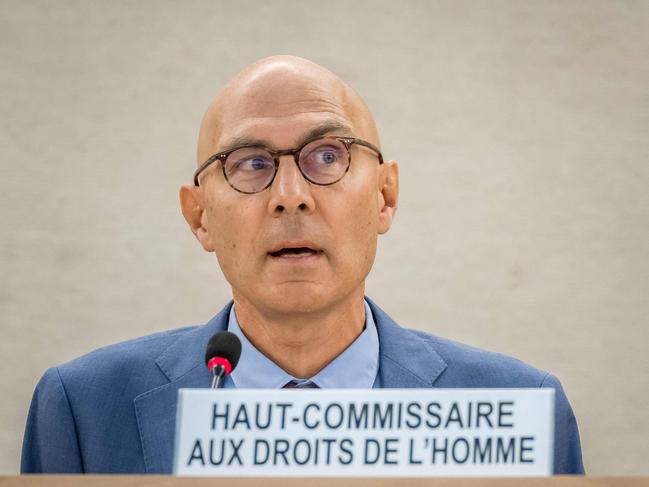 UN High Commissioner for Human Rights Volker Turk. Picture: AFP