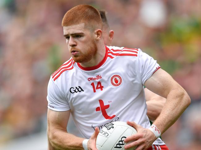 Dublin , Ireland - 11 August 2019; Cathal McShane of Tyrone during the GAA Football All-Ireland Senior Championship Semi-Final match between Kerry and Tyrone at Croke Park in Dublin. (Photo By Ramsey Cardy/Sportsfile via Getty Images)