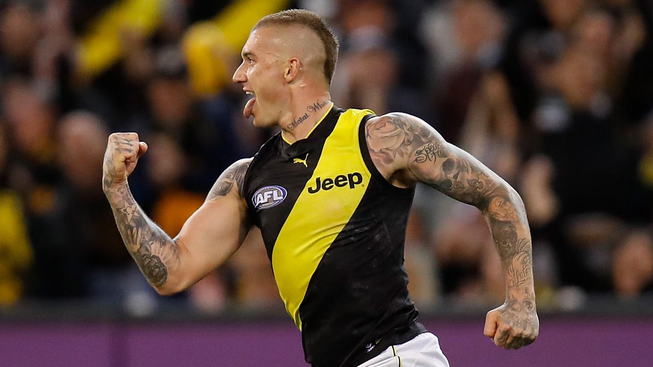 Dustin Martin has taken his game to a whole new level.