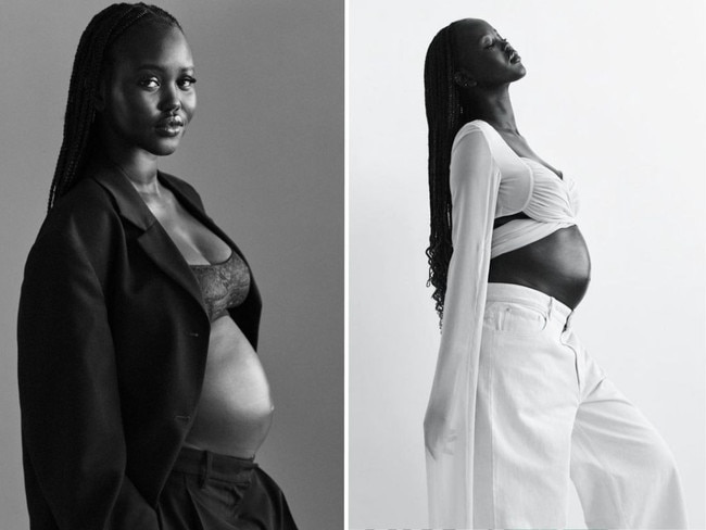 Adelaide’s own Adut Akech, has been keeping a secret. She’s having a baby.