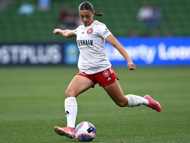 India Breier played her first A-League season for the Wanderers. (Photo by Quinn Rooney/Getty Images)