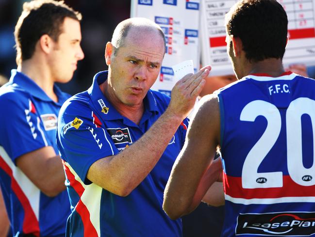 Eade coached 162 games at the Western Bulldogs. Picture: Phil Hillyard