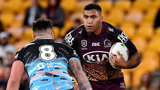 Broncos powerbrokers have had enough of Tevita Pangai Jr’s attitude on and off the field. Picture: Getty Images