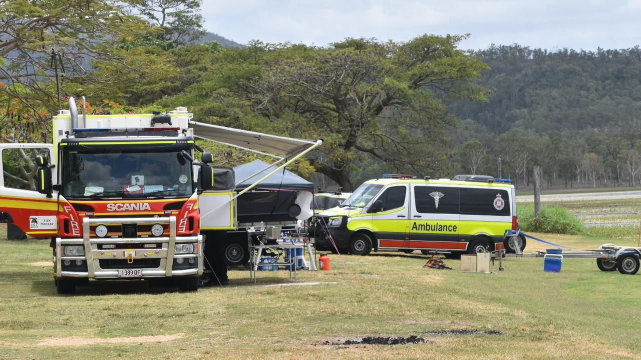 Multiple emergency services crews including the RACQ CQ Rescue team and the State Emergency Service (SES) searched for Steve Argoon who fell overboard into Kinchant Dam on Tuesday, November 2. Picture: Matthew Forrest