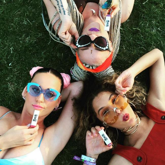 Coachella 2016 on social media... Katy Perry. Picture: Instagram