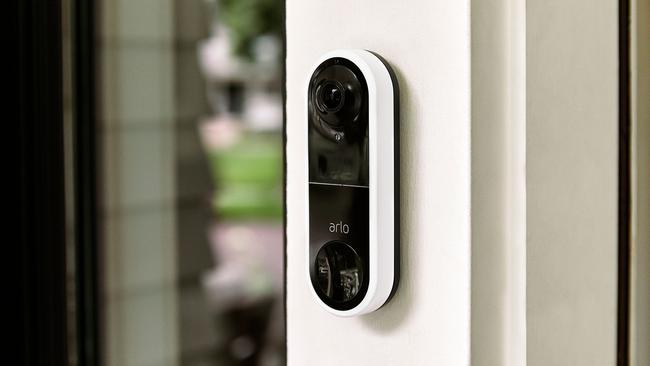 Arlo Video Doorbell. Picture: Arlo