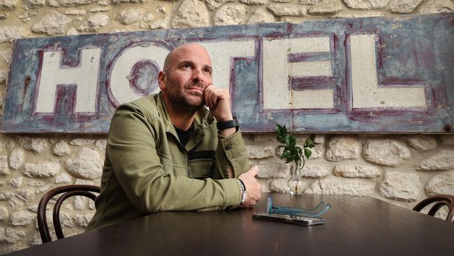 Eddie McGuire helped Calombaris get his mojo back and return to work. Picture: David Caird