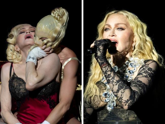 The opening night of Madonna's tour.