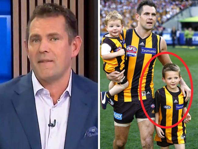 Luke Hodge addressed the drama on Channel 7's Agenda Setters.