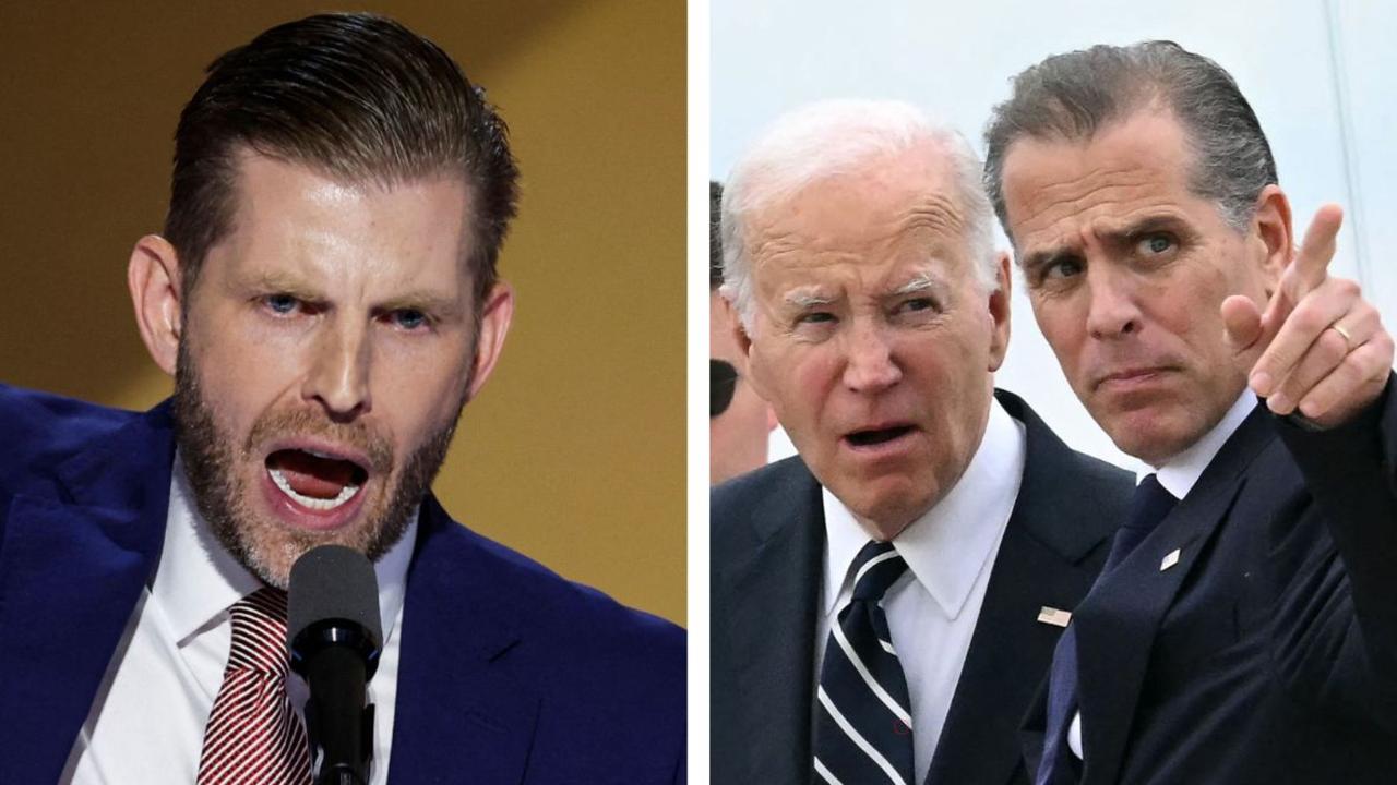 ‘Drug use’: Trump son’s brutal Biden spray