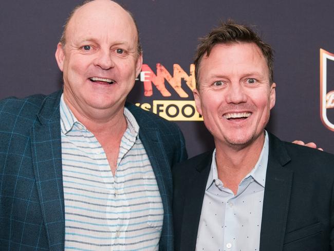 Billy Brownless and James Brayshaw at Triple M’s 21st.