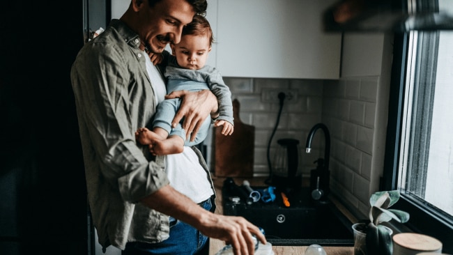 Mum uncovers husband’s habit when alone with baby