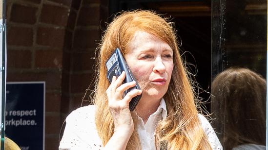 The Daily Telegraph Wednesday 12 February 2025Manly Court Janette WaterhouseJanette Waterhouse walks out of manly court on alleged drink driving charges. Picture Thomas Lisson