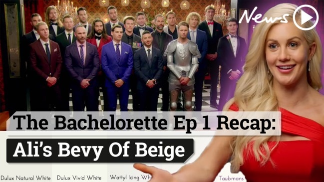 The Bachelorette Episode 1 Recap: Ali's Bevy Of Beige