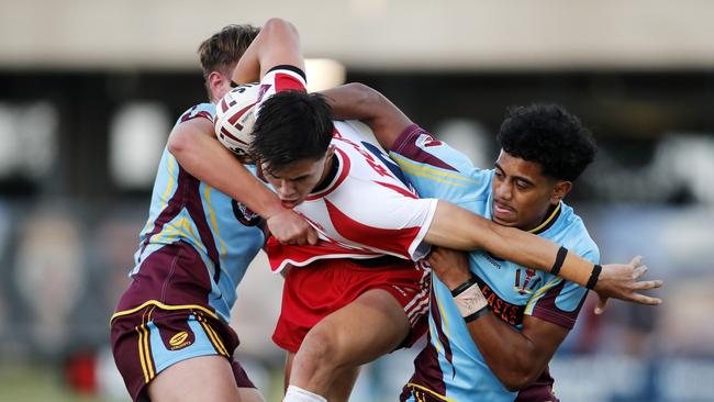 Palm Beach Currumbin’s Ryan Rivett was outstanding. Picture: Josh Woning