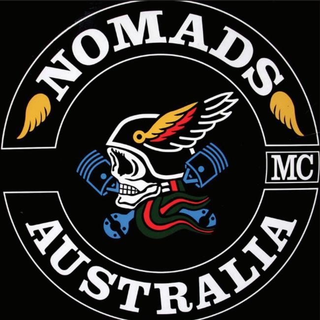 AUSTRALIAN OUTLAW MOTORCYCLE GANGS. Australian Bikie Gang logo of Nomads.