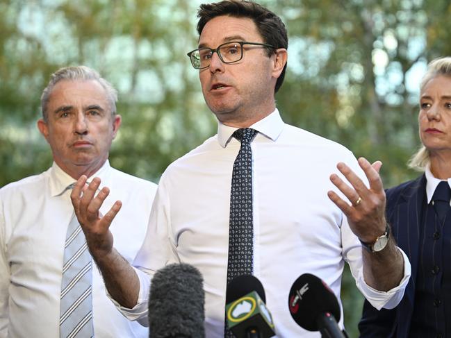 The Nationals were not able to get a guarantee from the Liberals about four core policies. Picture: NewsWire / Martin Ollman