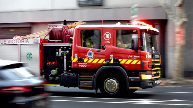 Some Fire Rescue Victoria staff who were stood down for refusing a Covid jab are keen to get back to work. Picture: Andrew Henshaw/NewsWire