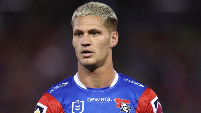 Kalyn Ponga of the Knights. Photo by Brendon Thorne/Getty Images.