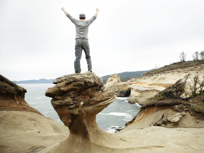 The famous rock formation was used for marriage proposals, thousands of social media pictures and was a major attraction at Cape Kiwanda. Picture: Isaac Koval / iStock