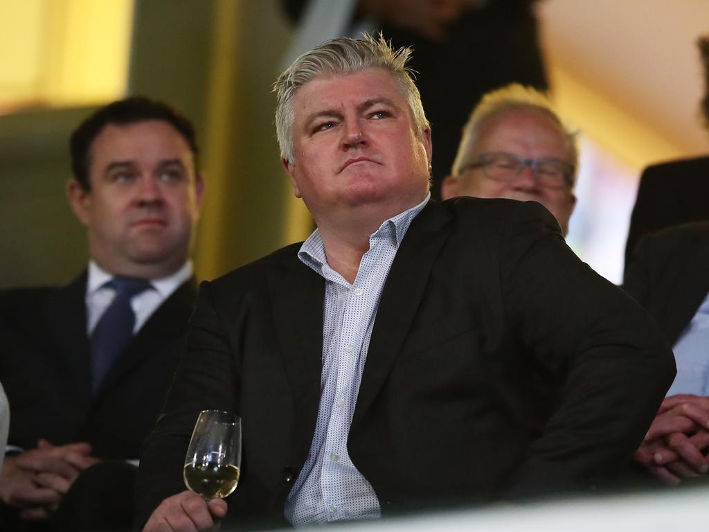 Stuart MacGill attends the simulcast of the state memorial service for fellow cricketer Shane Warne in March. Picture: Matt King/Getty