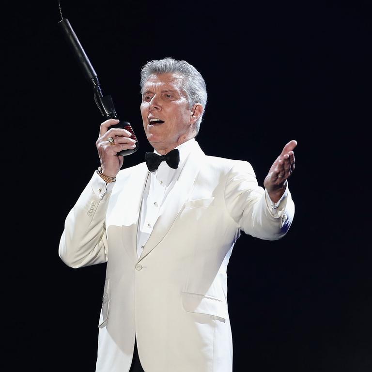 Michael Buffer wants to join the NRL’s push into America. Picture: John Parra/Telemundo/NBCU Photo Bank via Getty Images