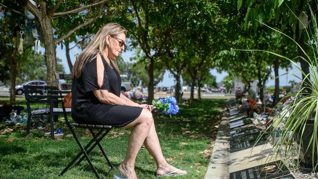 Grandmother Sheryl Mulvey lost her grandson Gage Hepburn at 24 years of age in the height of the Covid pandemic. Photo: Scott Radford-Chisholm.