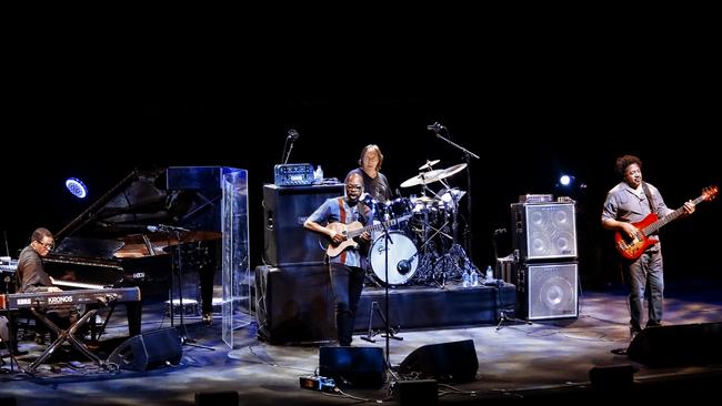 Herbie Hancock and his band performing in a one-off show for Vivid 2019 at Sydney Opera House. Picture: Prudence Upton