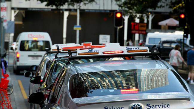 Brisbane taxi drivers are refusing jobs and preferring to work during the daytime due to the ongoing youth crime crisis. Picture: David Clark