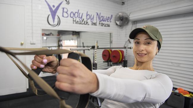 Glenroy personal trainer Nawel Taha runs Body By Nawel. Picture: Ellen Smith.