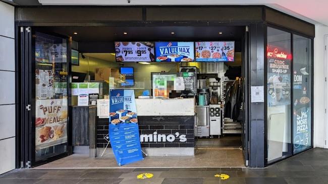 The restaurant fronts on to the Chatswood pedestrian mall.