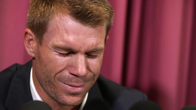 David Warner was given a lifetime leadership ban after the 2018 Sandpapergate scandal. Picture: AAP Image/Ben Rushton