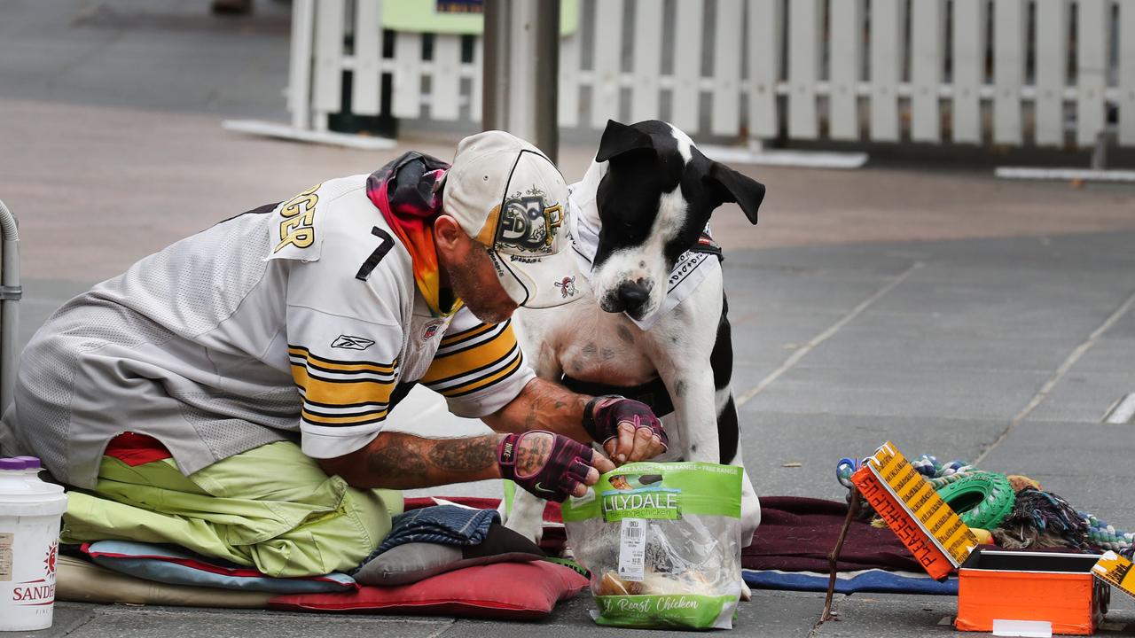 Mr Patchett said homelessness could affect anyone in Australia due to the cost of living crisis. Picture: NCA NewsWire/ David Crosling