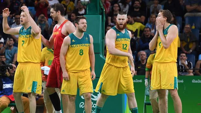 Rio Olympics 2016; Boomers; Matthew Dellavedova; Andrew Bogut; Ben ...