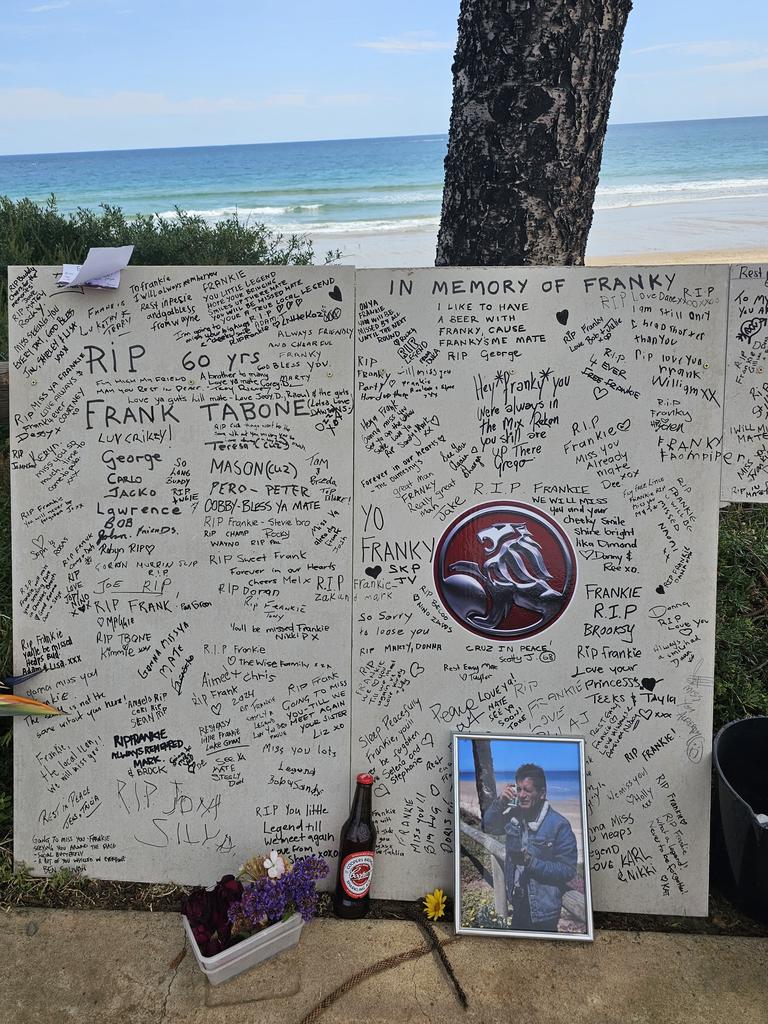 A tribute to the much-loved Christies Beach local. Picture: Supplied