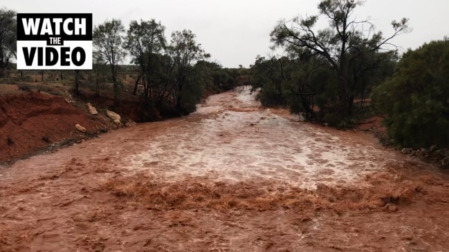 Flash flooding Broken Hill