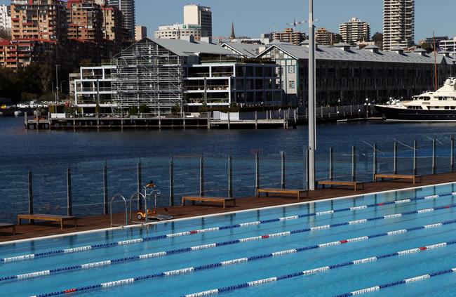 Campaigners have identified a site near to the Boy Charlton Pool for a new ferry stop. Picture: Jane Dempster/AAP