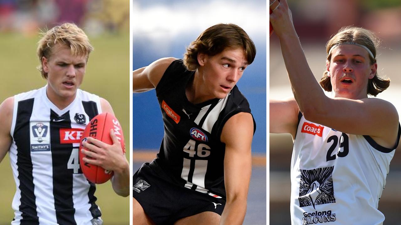 Jack Hutchinson, Will McLachlan and Joe Pike are among the talent who could find an AFL home in May.